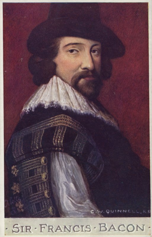 Sir Francis Bacon (1561-1626), engelsk filosof og forfatter af Cecil Watson Quinnell