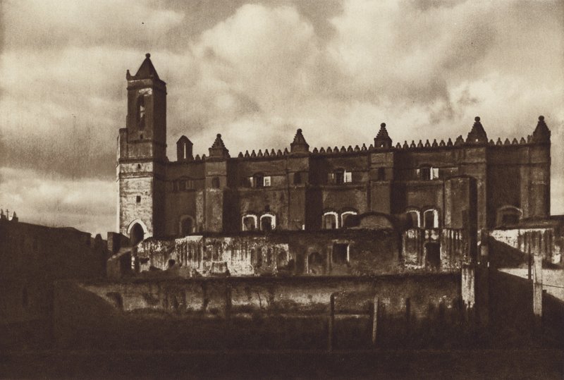 Mexico: Tepeapa, klosterruin (s/h foto) af Cecile Seler Sachs