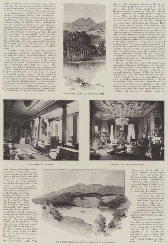Castlewellan af Charles Auguste Loye