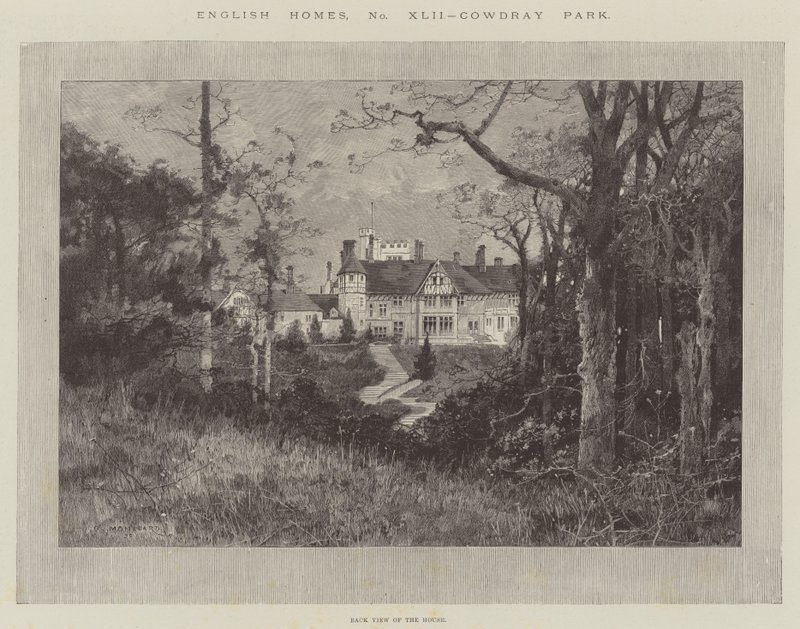 Cowdray Park af Charles Auguste Loye