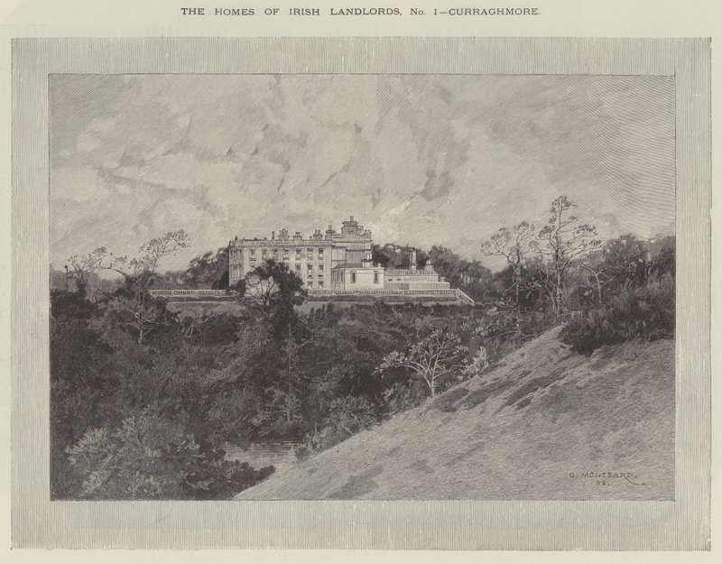 Curraghmore af Charles Auguste Loye