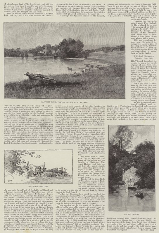 Eastwell Park af Charles Auguste Loye