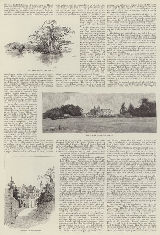 Eastwell Park af Charles Auguste Loye