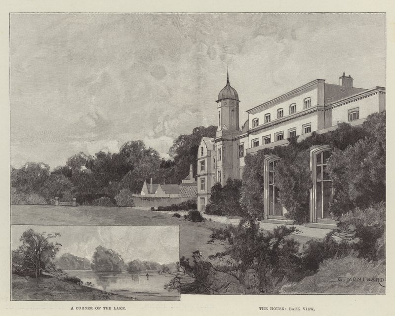 Eastwell Park af Charles Auguste Loye