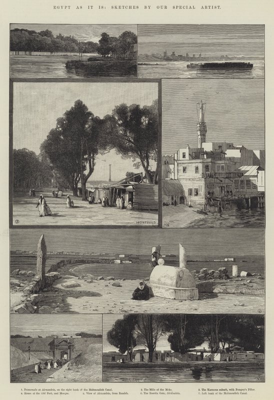 Egypten som det er af Charles Auguste Loye