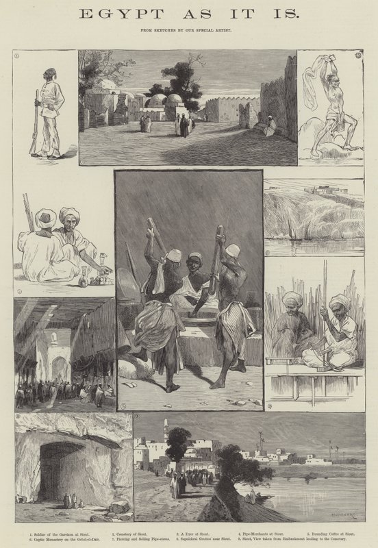 Egypten som det er af Charles Auguste Loye