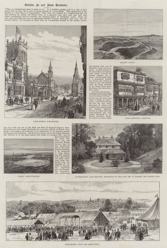 Skitser i og omkring Dorchester af Charles Auguste Loye