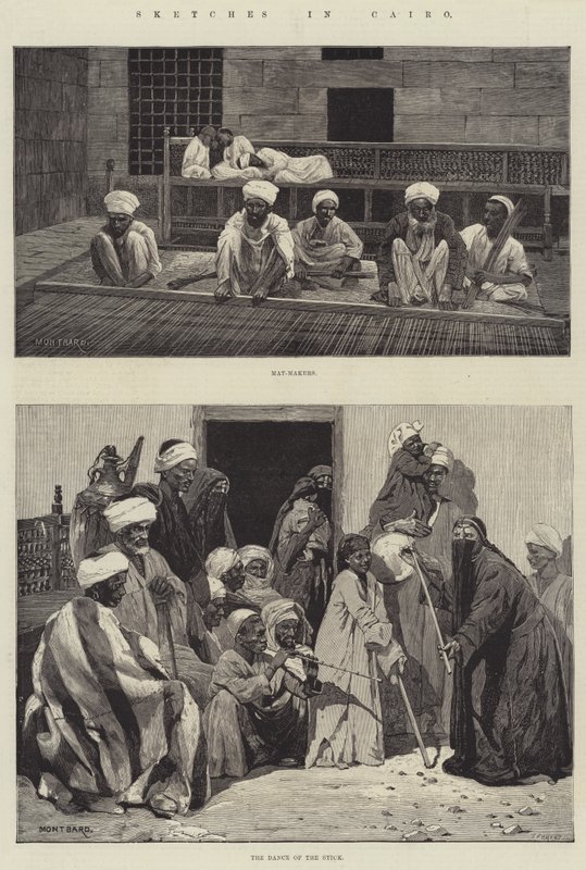 Skitser i Kairo af Charles Auguste Loye