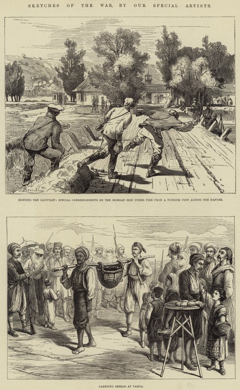 Skitser af krigen af Charles Auguste Loye