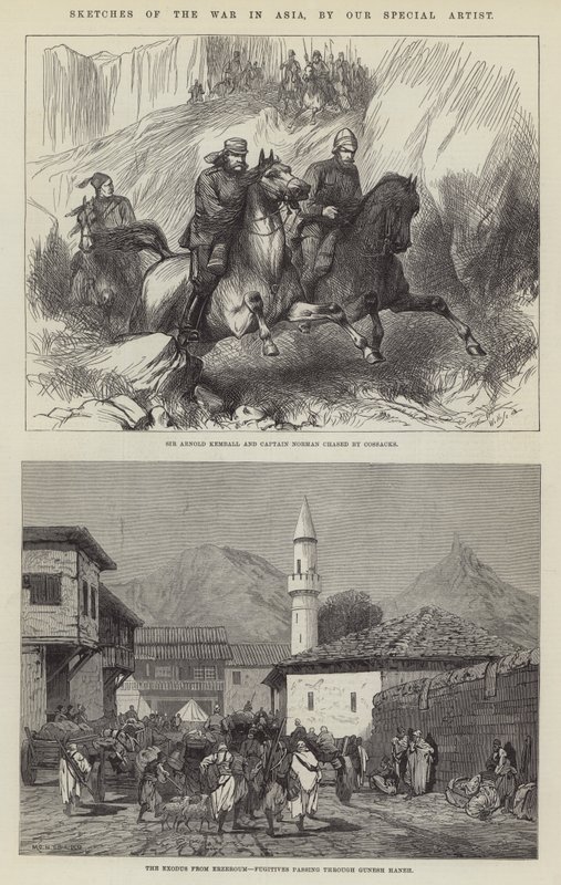 Skitser af krigen i Asien af Charles Auguste Loye