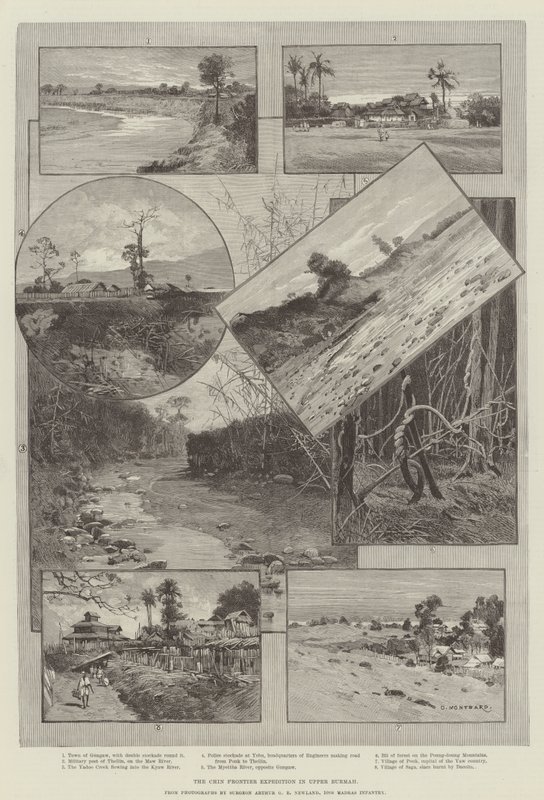 Chin Frontier-ekspeditionen i Upper Burmah af Charles Auguste Loye