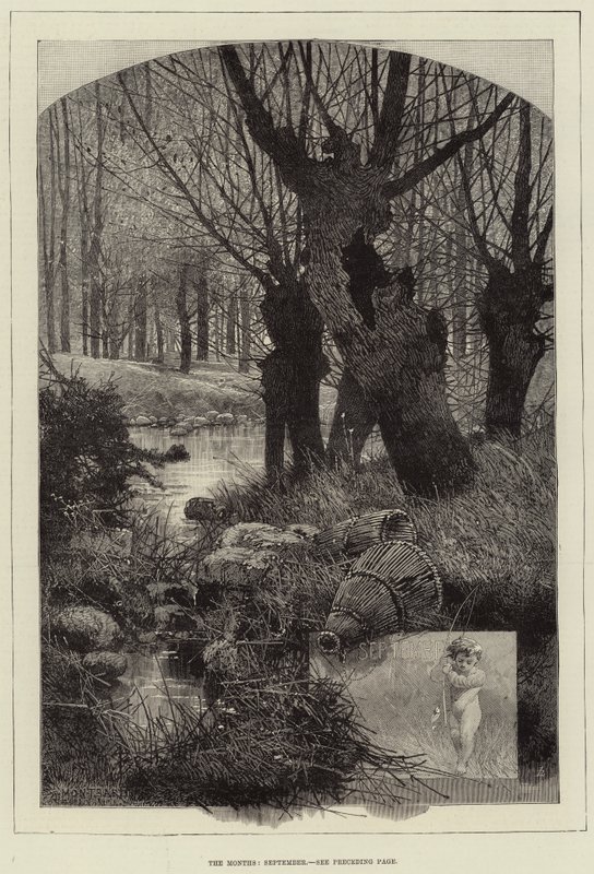 Månederne, september af Charles Auguste Loye