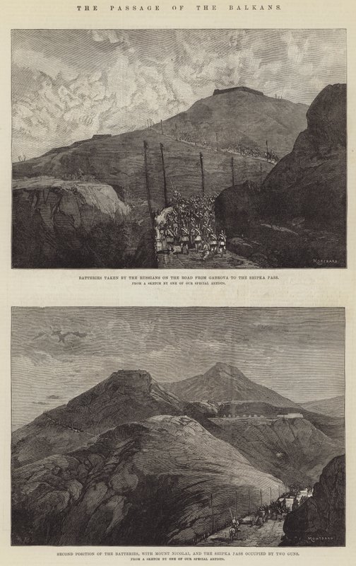 Balkanpassagen af Charles Auguste Loye
