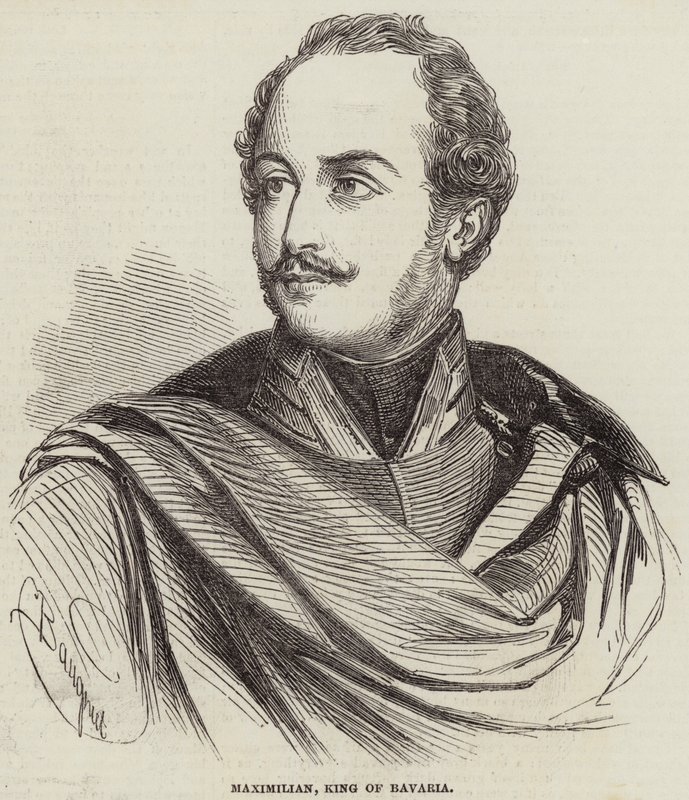 Maximilian, konge af Bayern af Charles Baugniet
