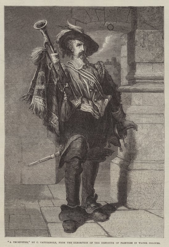 En trompetist af Charles Cattermole