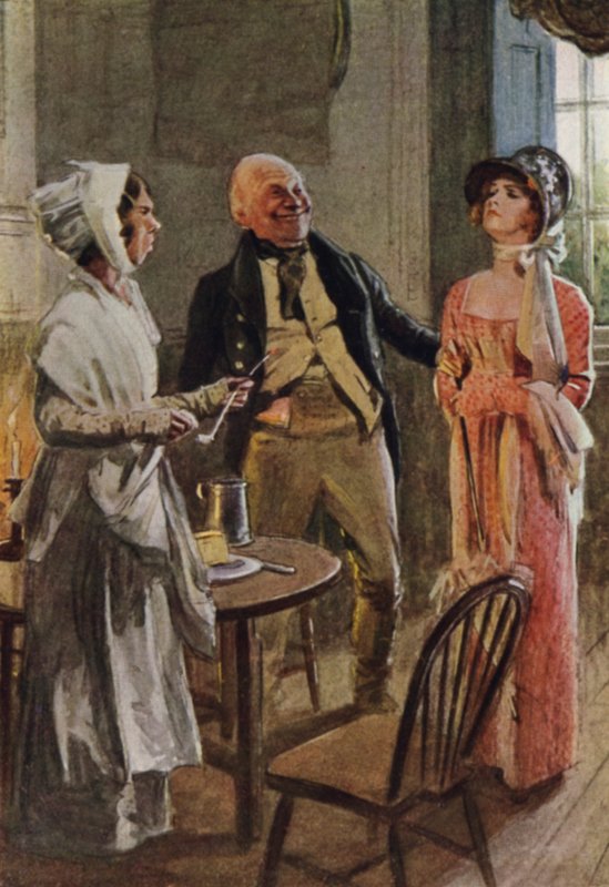 Becky rykker op i samfundet og kommer ind i en familie med meget fornemme forbindelser af Charles Crombie