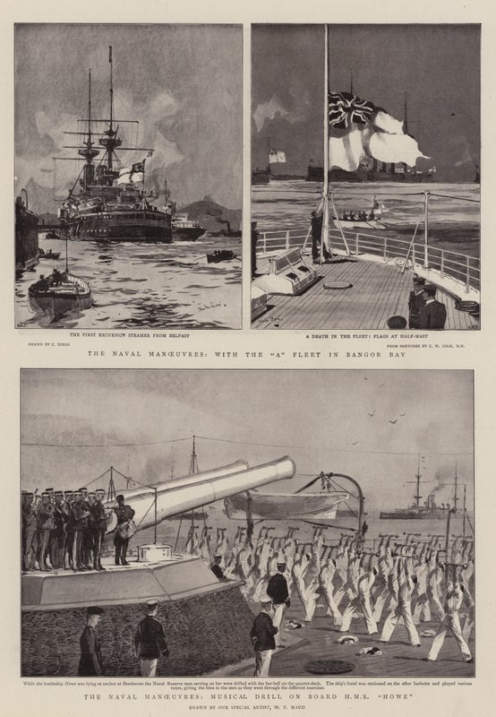 Søens manøvrer af Charles Edward Dixon