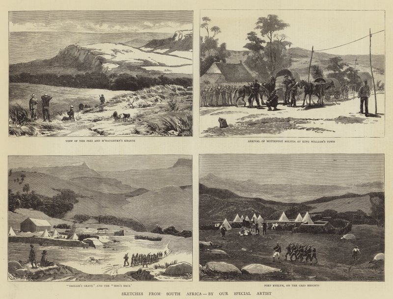 Skitser fra Sydafrika af Charles Edwin Fripp