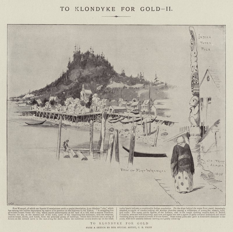 Til Klondyke for guld af Charles Edwin Fripp