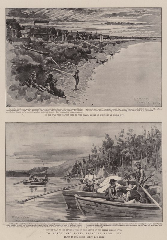 Til Yukon og tilbage, skitser fra livet af Charles Edwin Fripp
