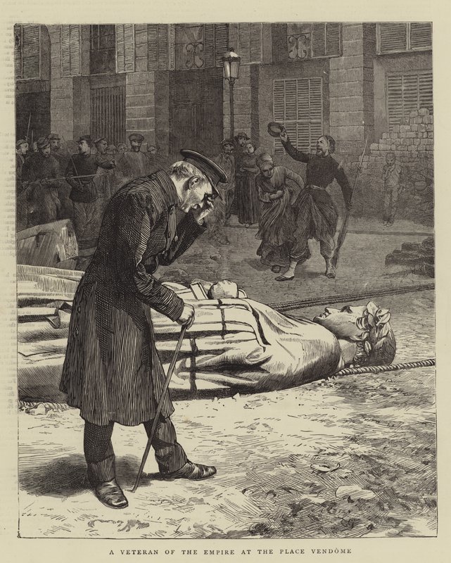 En veteran fra imperiet på Place Vendome af Charles Green