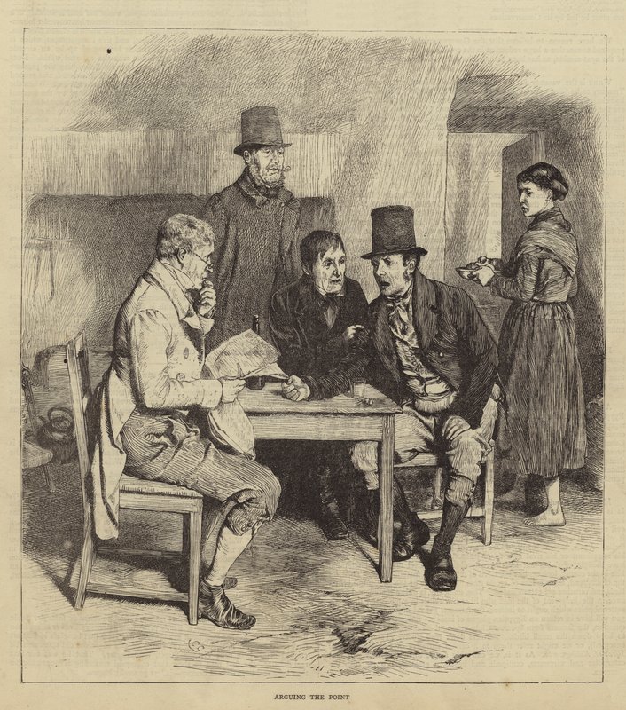 Irsk liv, argumenter for pointen af Charles Green
