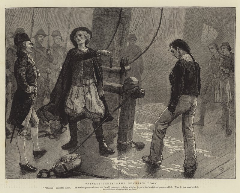 Treoghalvfemsindstyve, skyttens undergang af Charles Green