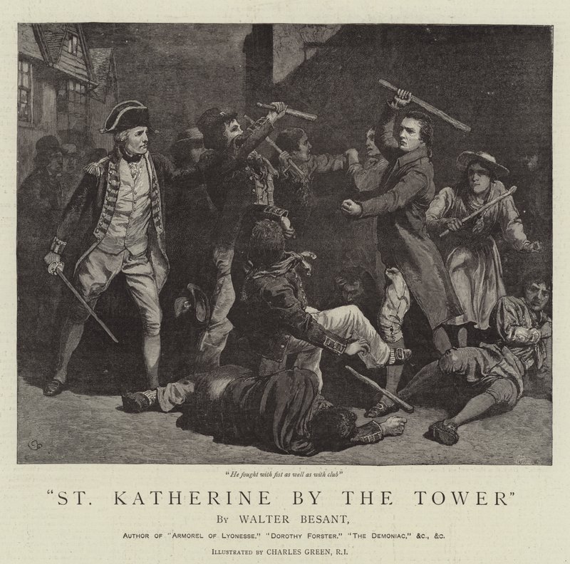 St Katherine ved tårnet af Charles Green