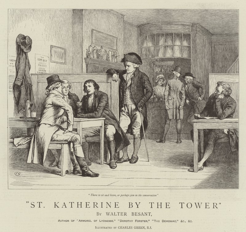 St Katherine ved tårnet af Charles Green