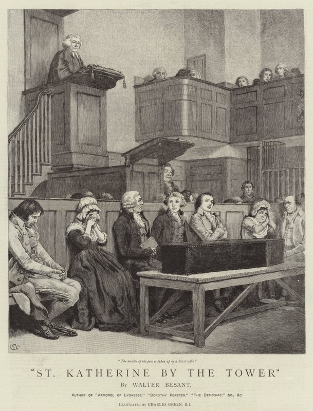 St Katherine ved tårnet af Charles Green