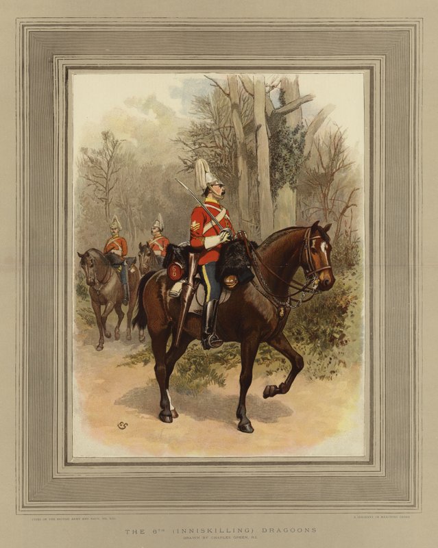 De 6. (Inniskilling) Dragoner af Charles Green