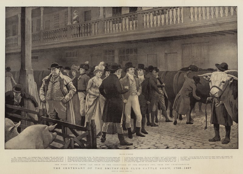 Hundredåret for Smithfield Club Cattle Show, 1798-1897 af Charles Green