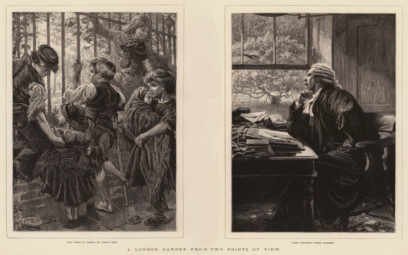 En London-have fra to synsvinkler af Charles J. Staniland