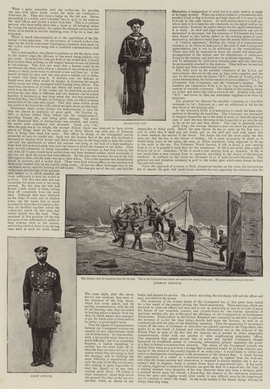 Vores kystvagt af Charles J. Staniland