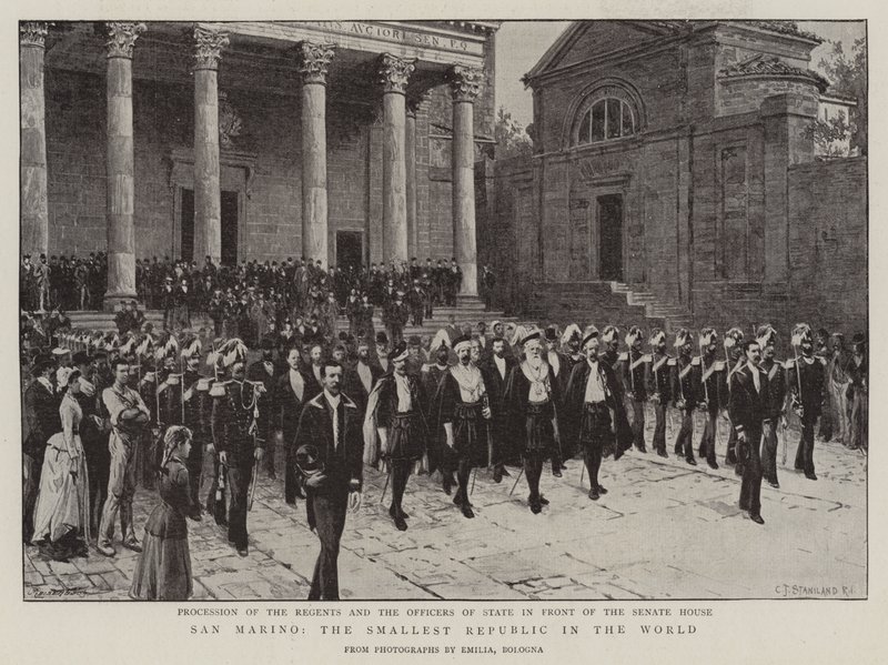 San Marino, den mindste republik i verden af Charles J. Staniland