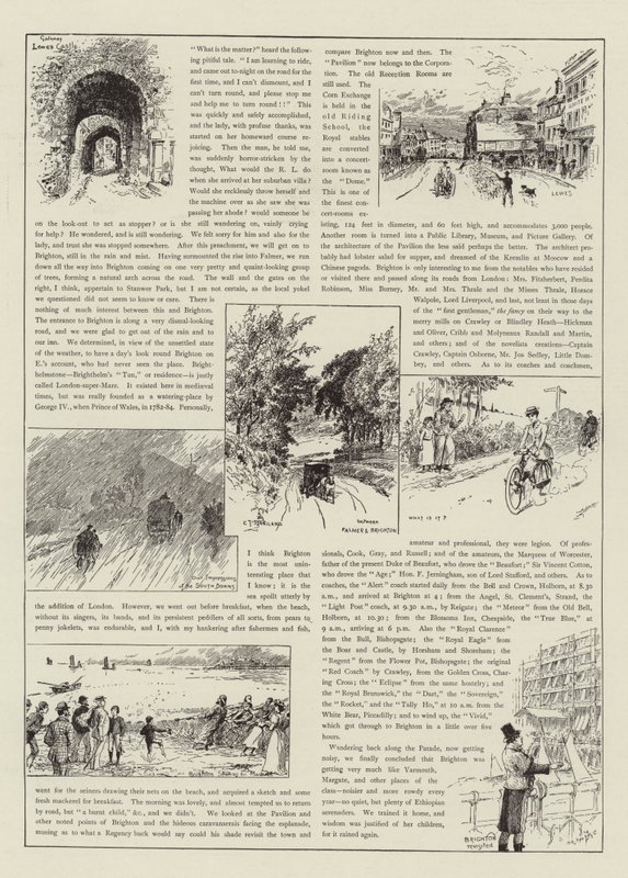 Brighton Road af Charles J. Staniland