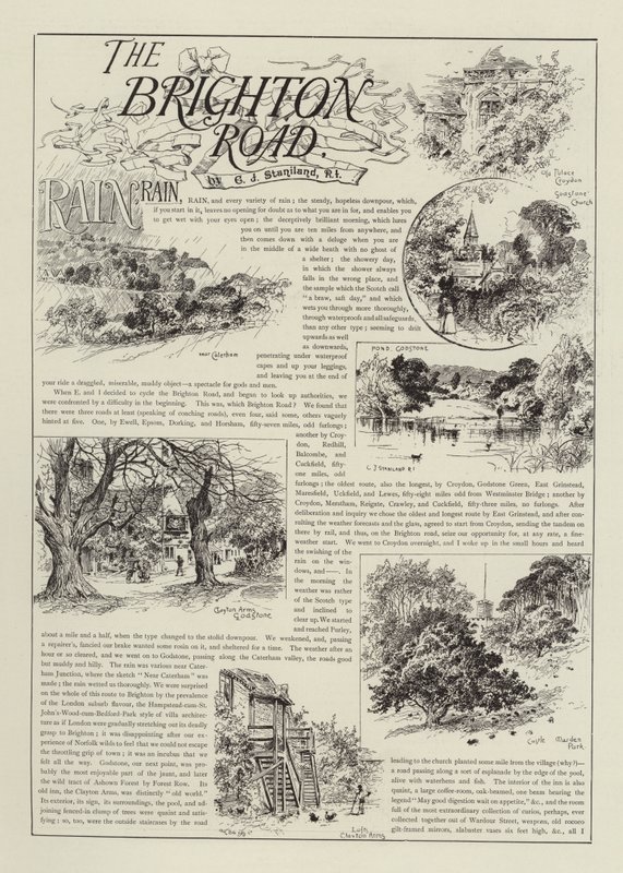 Brighton Road af Charles J. Staniland