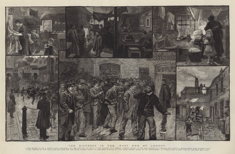Nøden i Londons East End af Charles J. Staniland