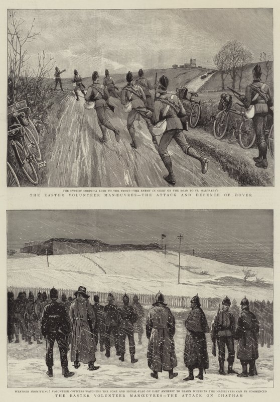 Påskens frivillige manøvrer af Charles J. Staniland
