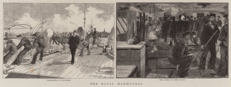 Søens manøvrer af Charles J. Staniland