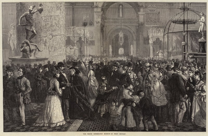 South Kensington Museum på pinsemorgen af Charles J. Staniland
