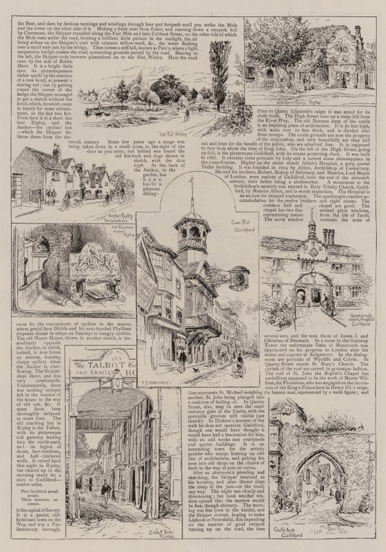 Til Portsmouth med Nicholas Nickleby og Smike af Charles J. Staniland