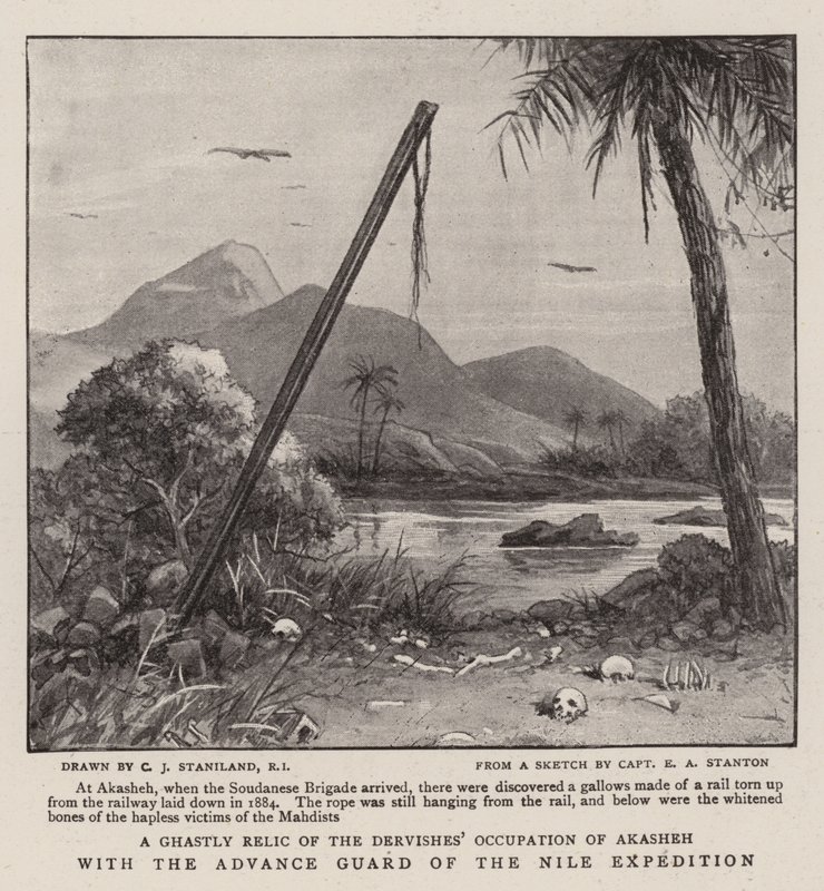 Med Nile-ekspeditionens forhåndsvagt af Charles J. Staniland