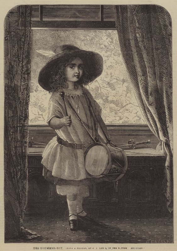 Trommeslager-drengen af Charles James Lewis