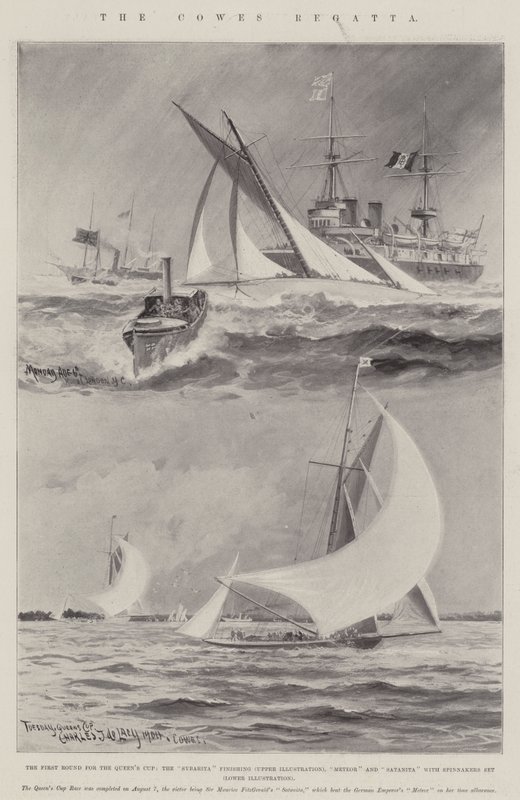 Cowes Regattaen af Charles John de Lacy
