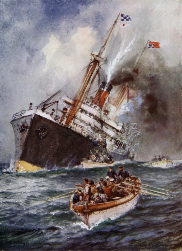 Undervandspiratens arbejde af Charles John de after Lacy