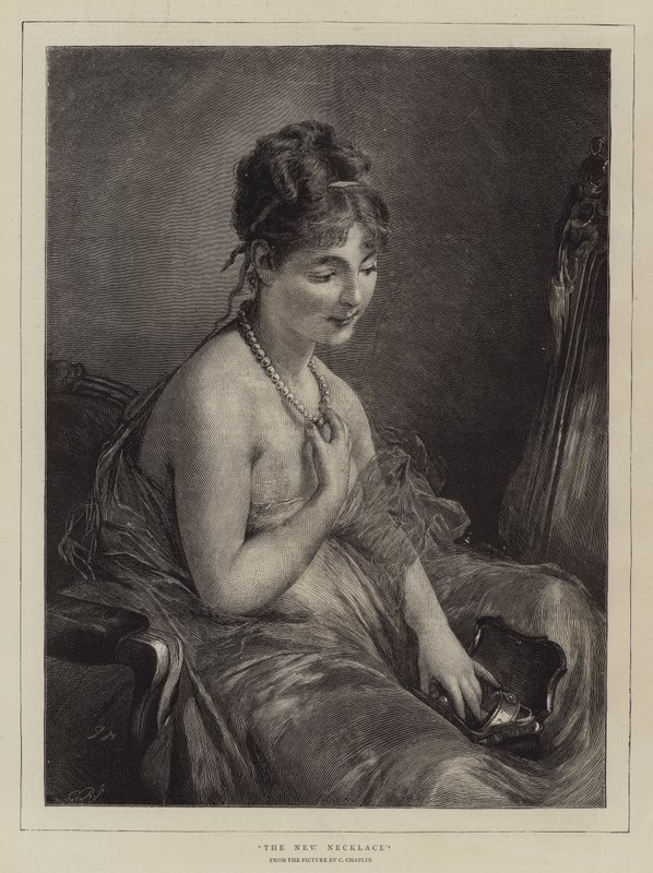 Den nye halskæde af Charles Joshua Chaplin