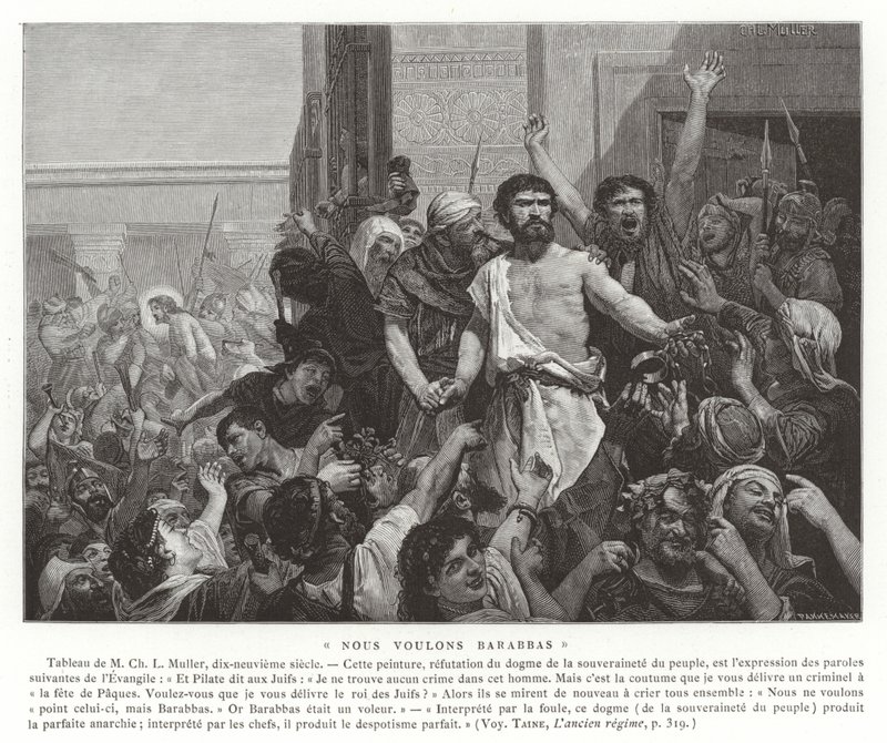 Vi vil have Barabbas af Charles Louis Lucien Muller