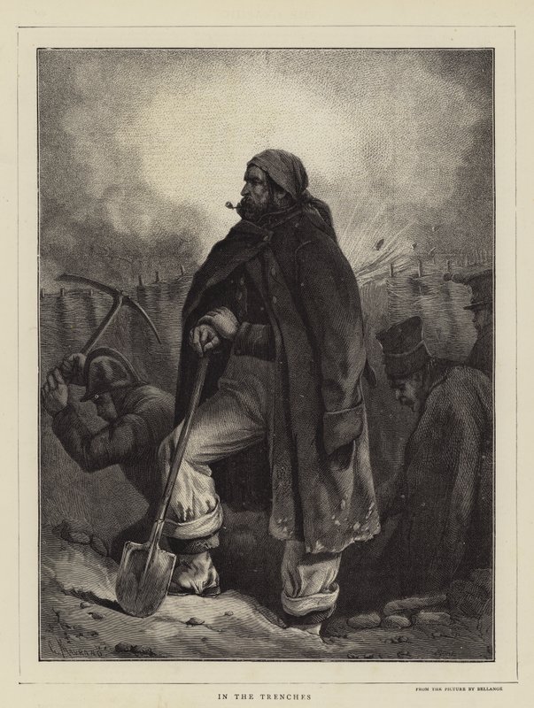 I skyttegravene af Charles Maurand