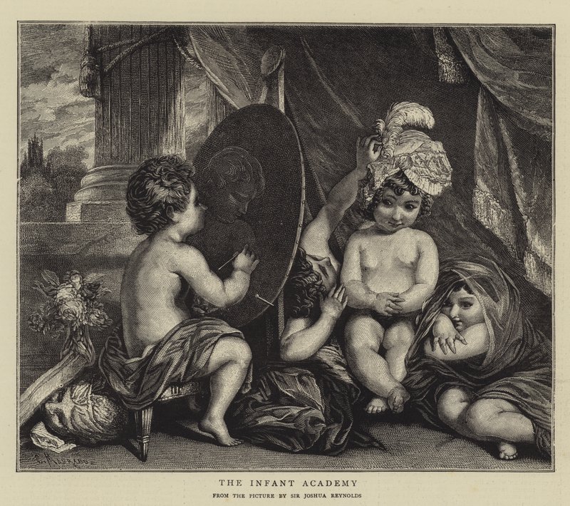 Spædbarnsakademiet af Charles Maurand